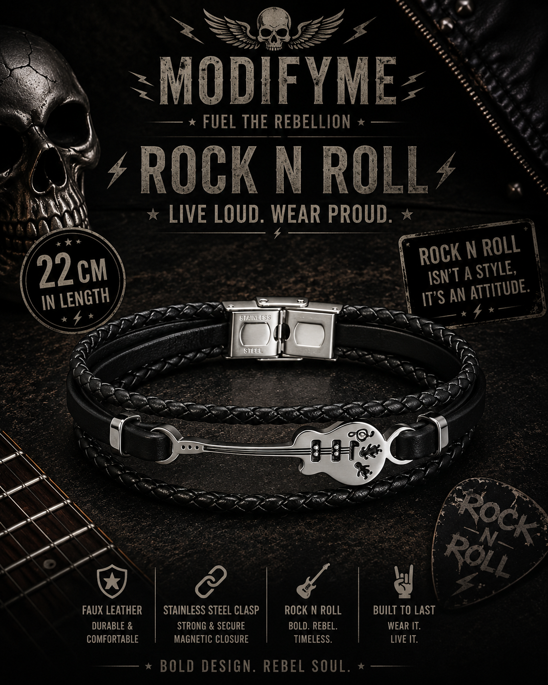 Guitar-inspired Bracelet