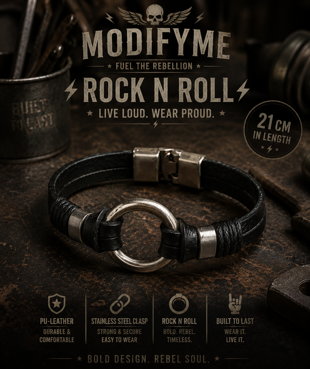 PU leather Bracelet