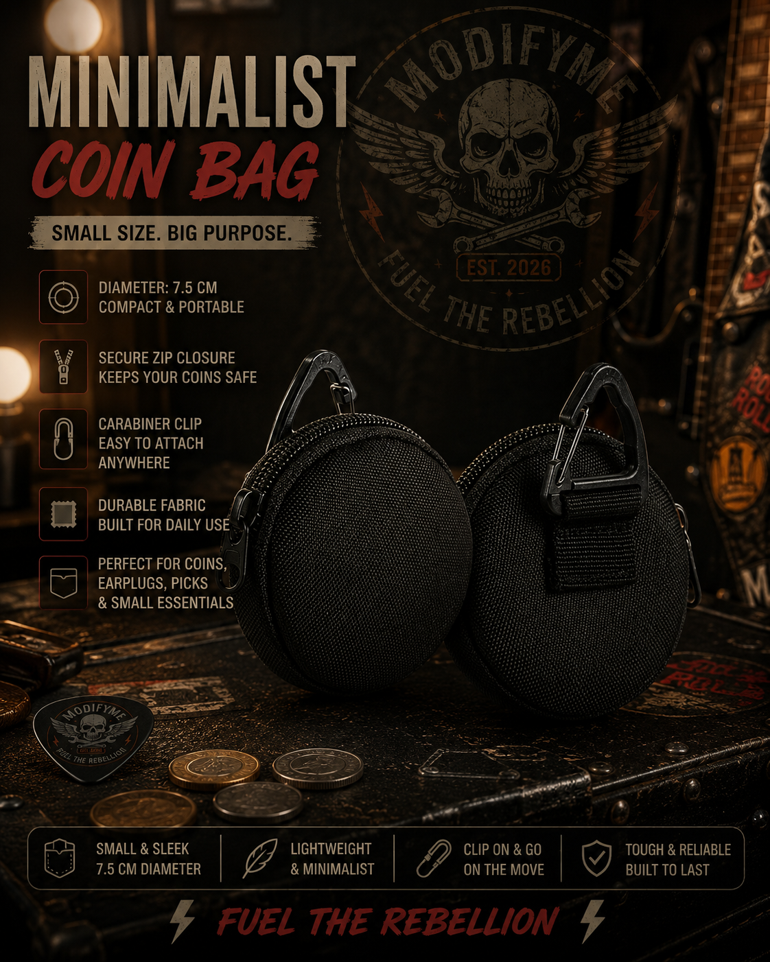 Minimalist Coin Bag