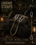 Luggage Straps - Army Green