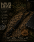 Paracord Lanyard - Black
