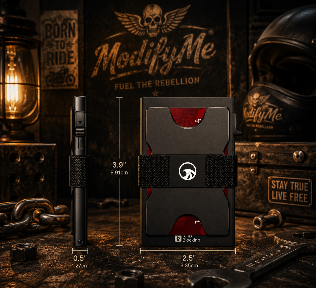 RFID Pop-Up Wallet