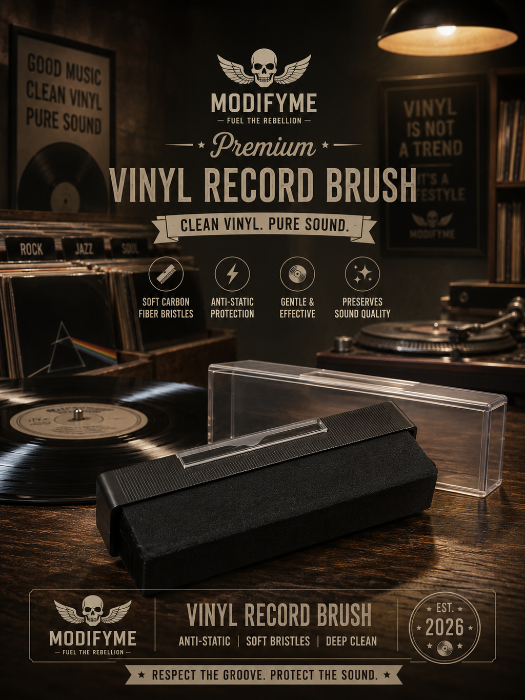 Vinyl Record Cleaning Kit